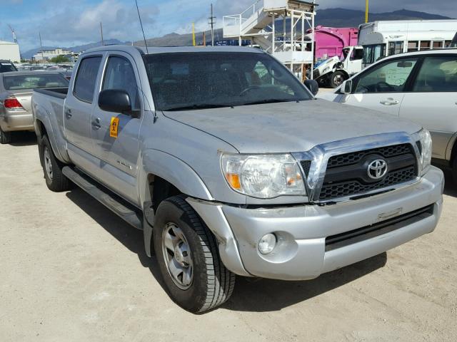 3TMKU4HN2BM029990 - 2011 TOYOTA TACOMA DOU SILVER photo 1