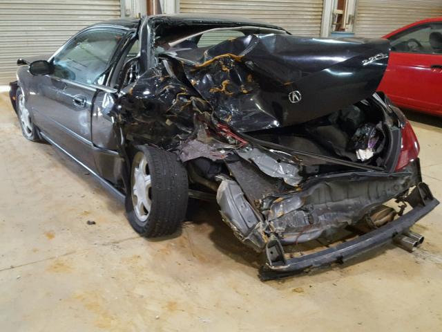 19UYA1252VL011846 - 1997 ACURA 2.2CL შავი ფოტო 3