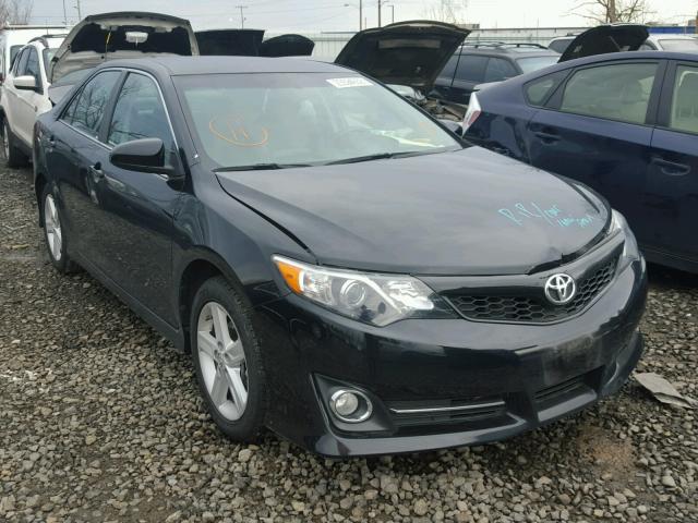 4T1BF1FKXEU435092 - 2014 TOYOTA CAMRY L BLACK photo 1