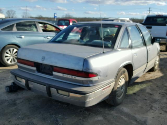 2G4WD54L3M1817016 - 1991 BUICK REGAL LIMI GRAY photo 4