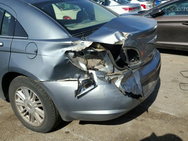 1C3LC56R37N655262 - 2007 CHRYSLER SEBRING TO GRAY photo 10