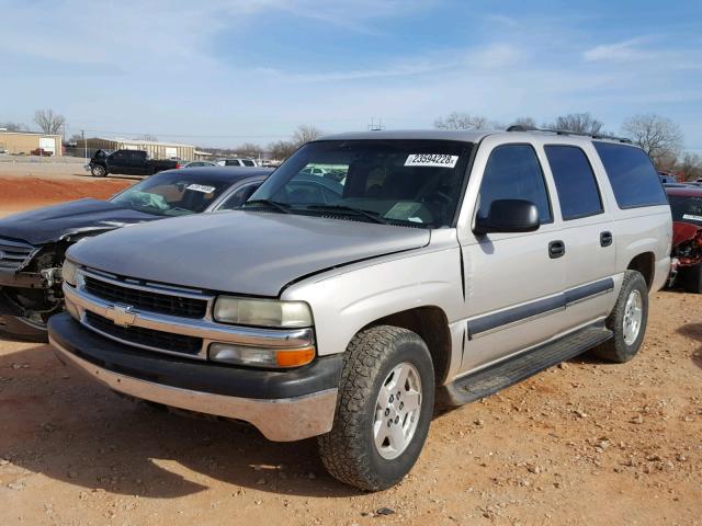 1GNEC16Z94J146364 - 2004 CHEVROLET SUBURBAN C SILVER photo 2