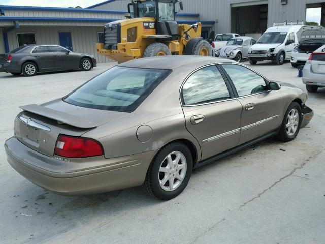 1MEFM50U02A650375 - 2002 MERCURY SABLE GS BEIGE photo 4