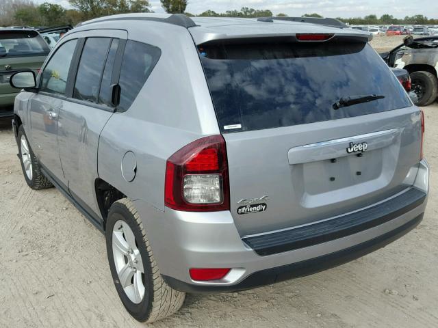 1C4NJDBB7GD741564 - 2016 JEEP COMPASS SP SILVER photo 3