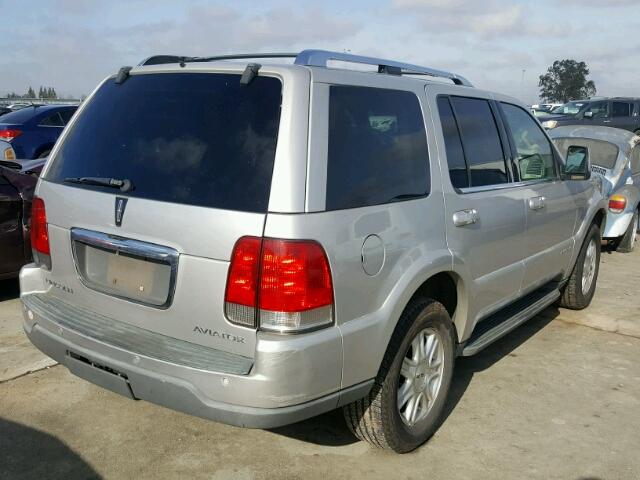 5LMEU88H73ZJ49551 - 2003 LINCOLN AVIATOR SILVER photo 4