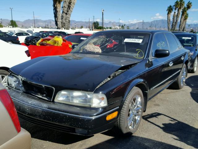 JNKNG01D4SM302565 - 1995 INFINITI Q45 BLACK photo 2