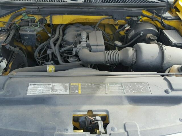 1FTZF17271KB84684 - 2001 FORD F150 YELLOW photo 7
