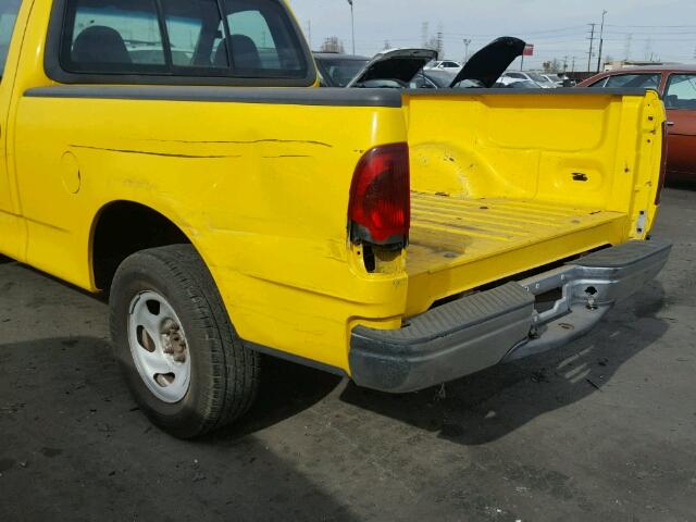 1FTZF17271KB84684 - 2001 FORD F150 YELLOW photo 9