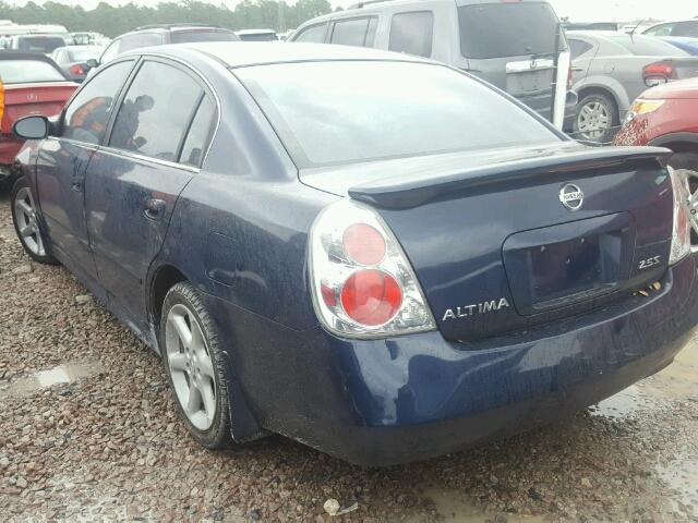 1N4AL11D45C174992 - 2005 NISSAN ALTIMA S BLUE photo 3