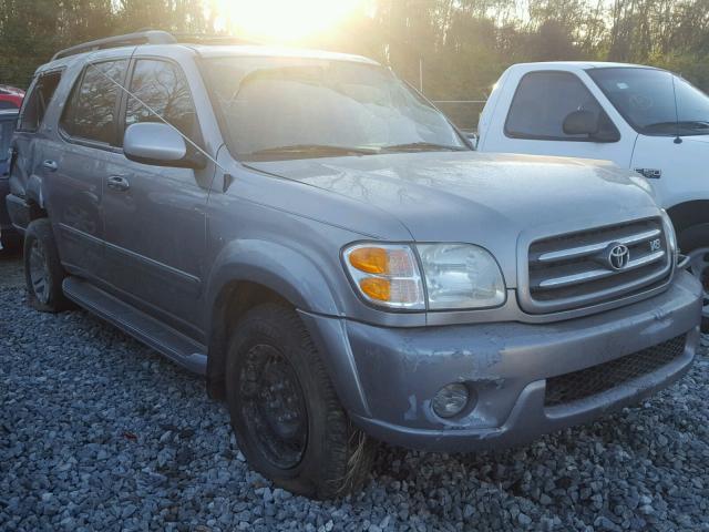 5TDZT38AX3S182286 - 2003 TOYOTA SEQUOIA LI GRAY photo 1