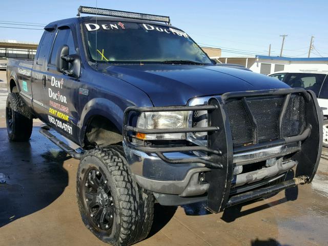 1FTNX21P94EB92682 - 2004 FORD F250 SUPER BLUE photo 1