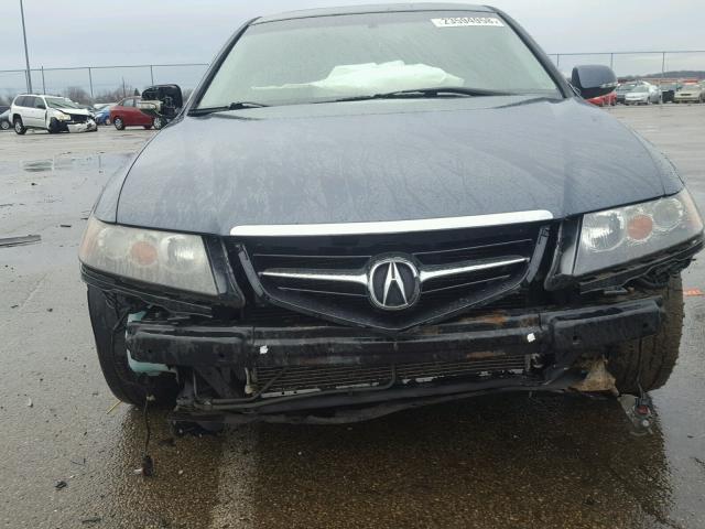 JH4CL96884C041775 - 2004 ACURA TSX BLUE photo 9