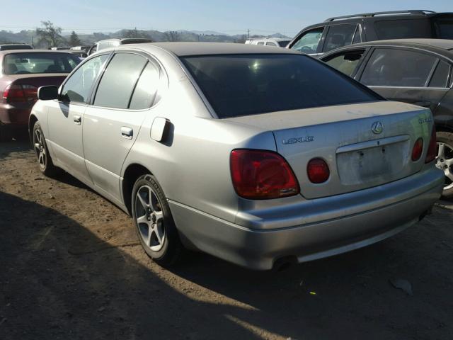 JT8BD69S830177550 - 2003 LEXUS GS 300 SILVER photo 3