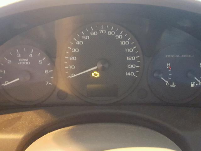 1G1ZT628X5F204256 - 2005 CHEVROLET MALIBU MAX 黑色 照片 8