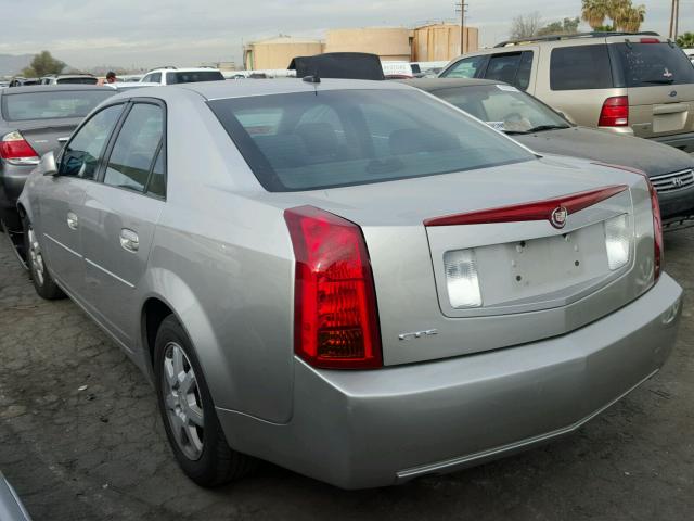 1G6DP577X70160767 - 2007 CADILLAC CTS HI FEA SILVER photo 3