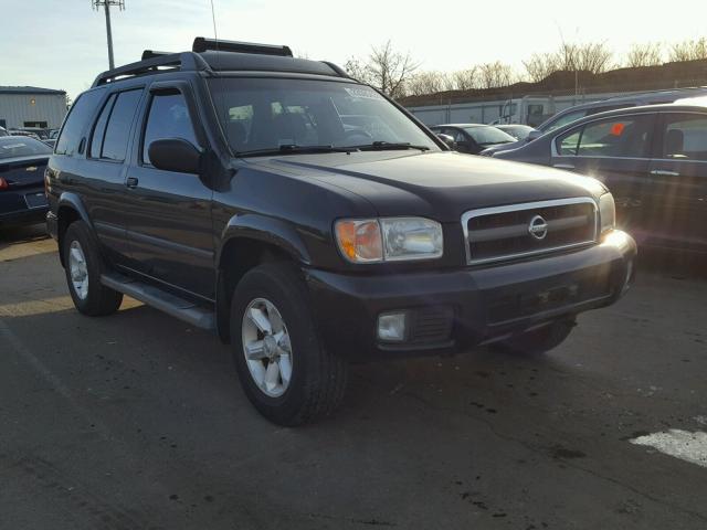 JN8DR09Y33W811782 - 2003 NISSAN PATHFINDER BLACK photo 1