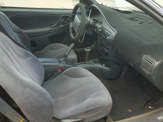 4G1JF32T9VB103674 - 1997 CHEVROLET CAVALIER L BLACK photo 5