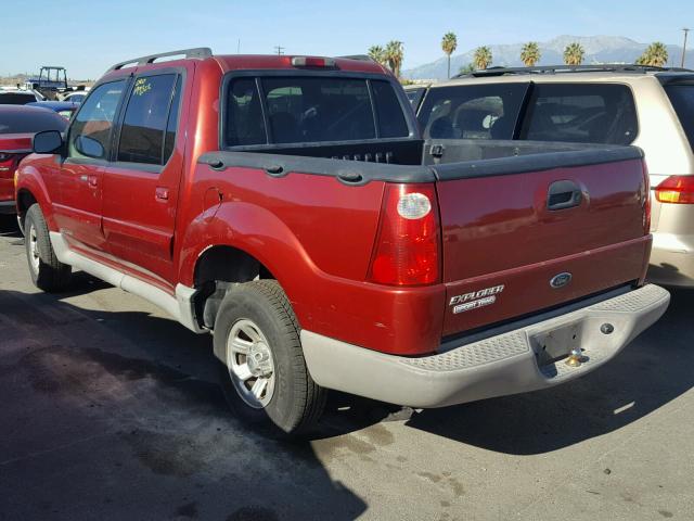 1FMZU67E11UA87218 - 2001 FORD EXPLORER S RED photo 3