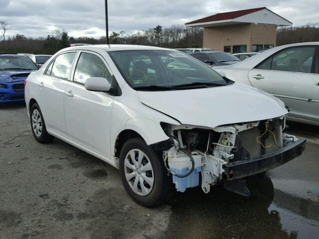 2T1BU4EE2AC328858 - 2010 TOYOTA COROLLA BA WHITE photo 1