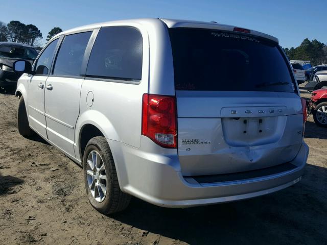 2C4RDGEG9CR130590 - 2012 DODGE GRAND CARA SILVER photo 3