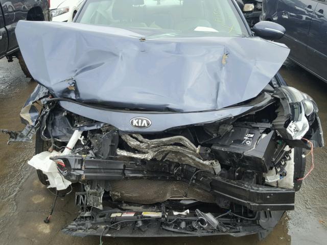 5XXGM4A78FG371484 - 2015 KIA OPTIMA LX BLUE photo 7