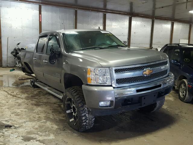 3GCPKSE77DG319892 - 2013 CHEVROLET SILVERADO GRAY photo 1