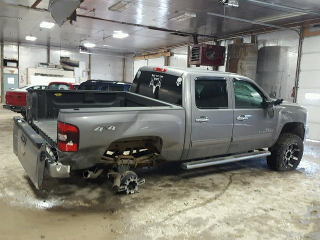 3GCPKSE77DG319892 - 2013 CHEVROLET SILVERADO GRAY photo 9