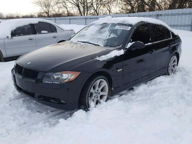 WBAVB335X6KS37646 - 2006 BMW 330 I BLACK photo 2