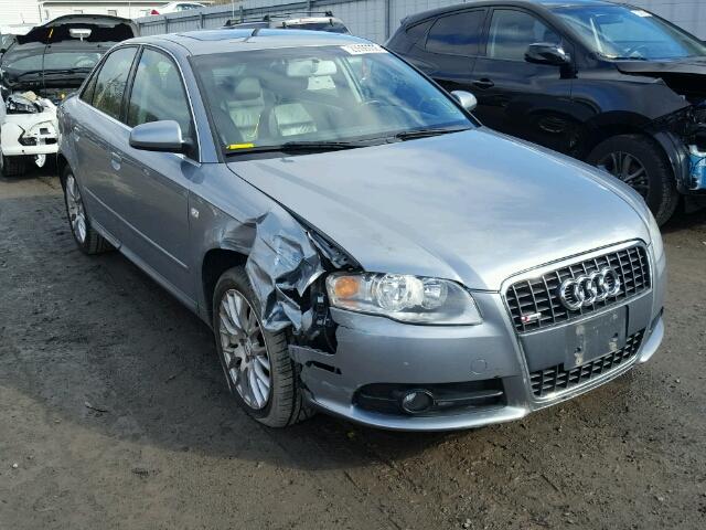 WAUDF78E18A138559 - 2008 AUDI A4 2.0T QU SILVER photo 1