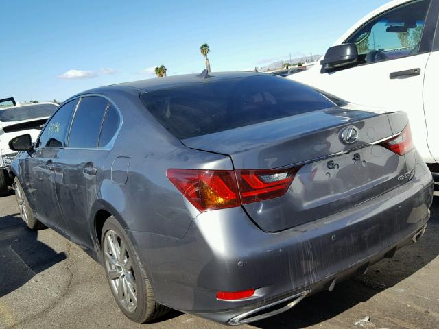 JTHBE1BL1D5011586 - 2013 LEXUS GS 350 GRAY photo 3