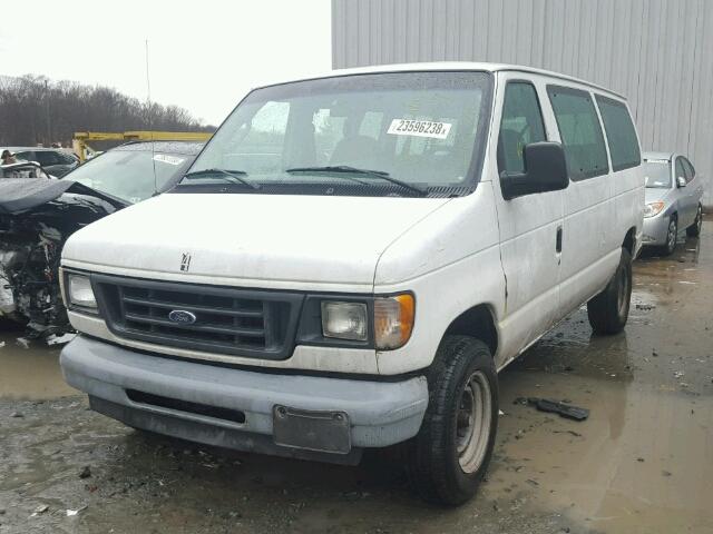 1FBNE31L83HA18113 - 2003 FORD ECONOLINE WHITE photo 2