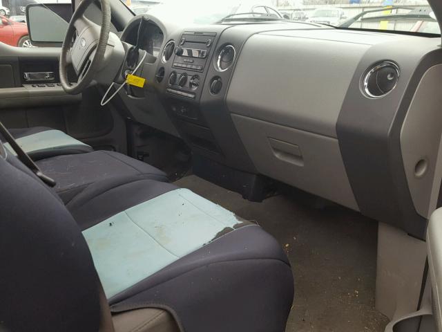 1FTPX125X5FA62809 - 2005 FORD F150 Gris foto 5
