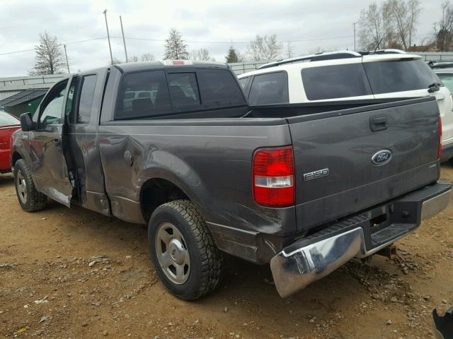 1FTPX125X5FA62809 - 2005 FORD F150 GRAY photo 9