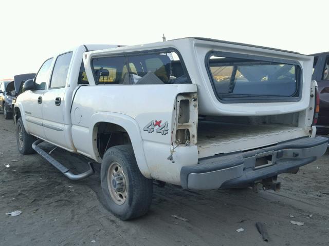 1GTHK23UX4F217713 - 2004 GMC SIERRA K25 WHITE photo 3