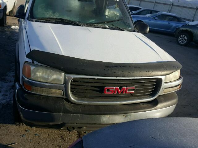 1GTGK29U6XZ525855 - 1999 GMC NEW SIERRA WHITE photo 7