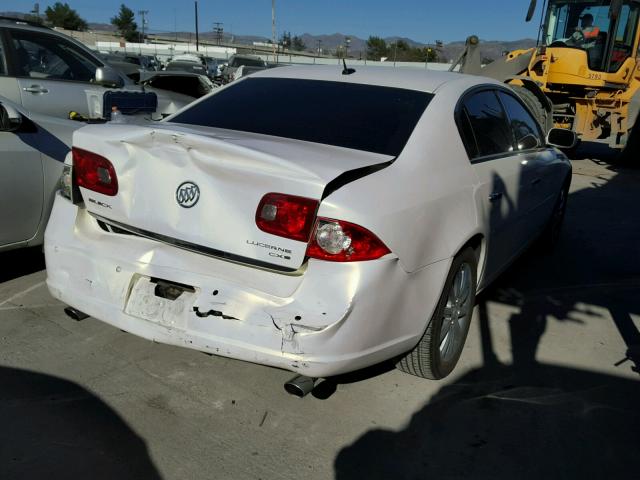 1G4HE57Y46U138361 - 2006 BUICK LUCERNE CX WHITE photo 4