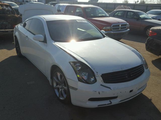 JNKCV54E54M812358 - 2004 INFINITI G35 WHITE photo 1