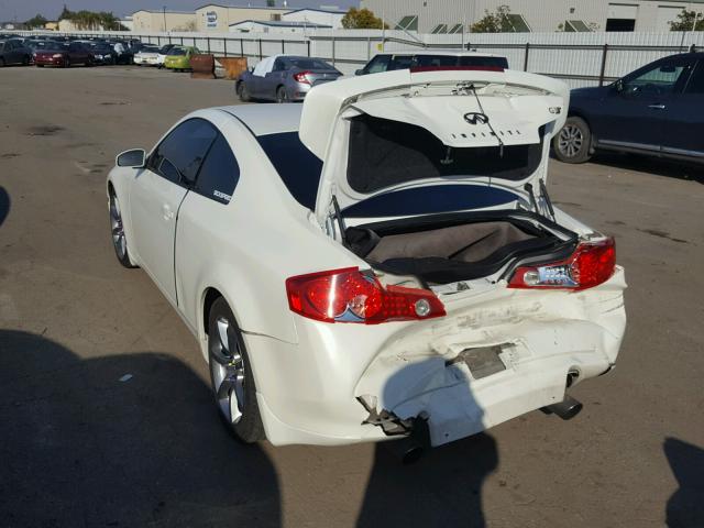 JNKCV54E54M812358 - 2004 INFINITI G35 WHITE photo 3