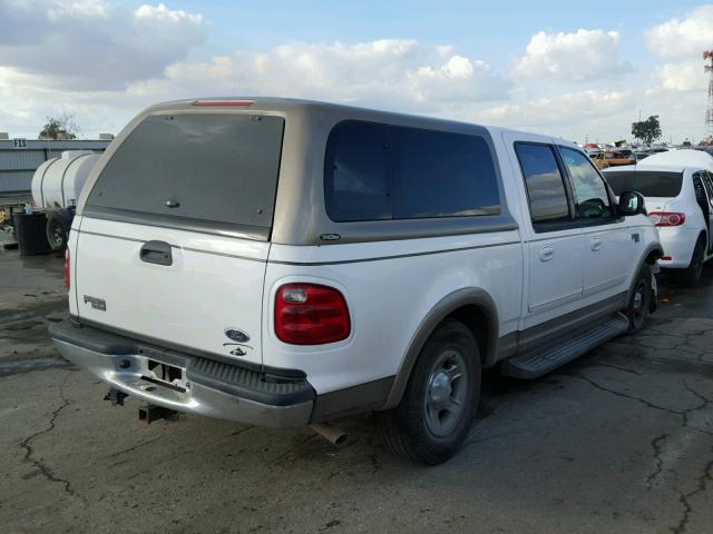 1FTRW07L03KB16877 - 2003 FORD F150 SUPER WHITE photo 4