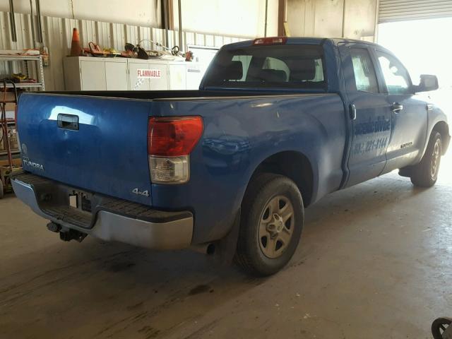 5TFRY5F11AX095268 - 2010 TOYOTA TUNDRA DOU BLUE photo 4