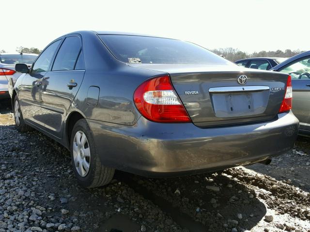 4T1BE32K94U854280 - 2004 TOYOTA CAMRY LE GRAY photo 3