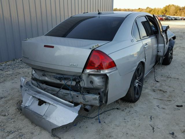2G1WD58C789125131 - 2008 CHEVROLET IMPALA SUP 银色 照片 4