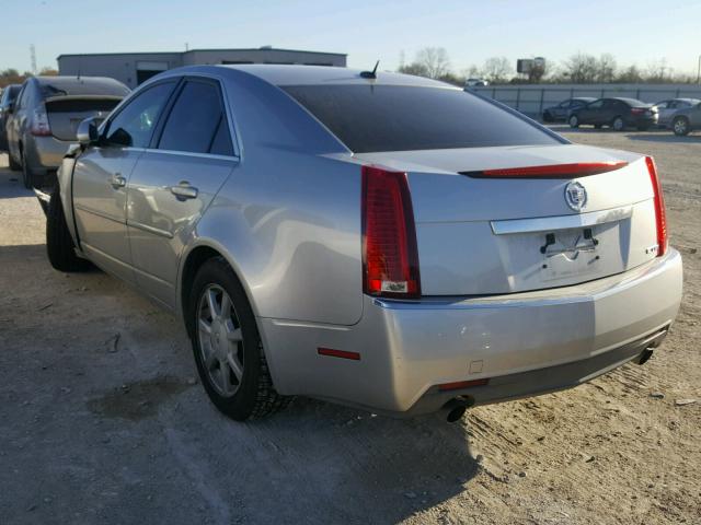 1G6DF577180134577 - 2008 CADILLAC CTS SILVER photo 3