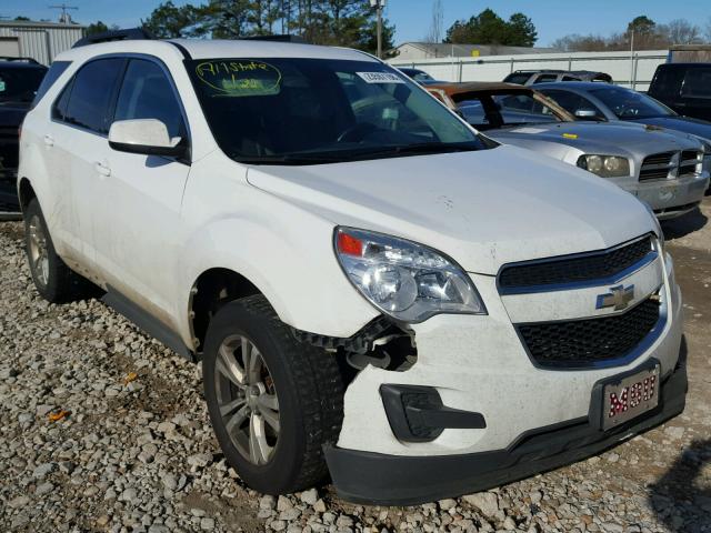 2GNALDEK7D6306758 - 2013 CHEVROLET EQUINOX LT WHITE photo 1