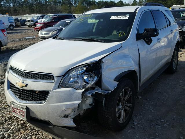 2GNALDEK7D6306758 - 2013 CHEVROLET EQUINOX LT WHITE photo 2