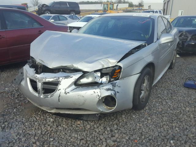 2G2WP552X81134063 - 2008 PONTIAC GRAND PRIX SILVER photo 2