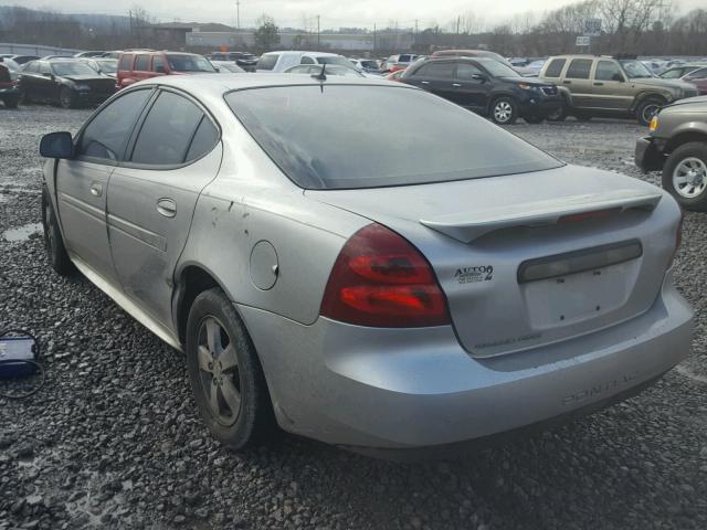 2G2WP552X81134063 - 2008 PONTIAC GRAND PRIX SILVER photo 3