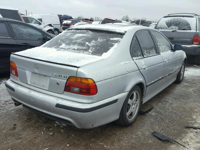 WBADN534X1GC97219 - 2001 BMW 540 I SILVER photo 4