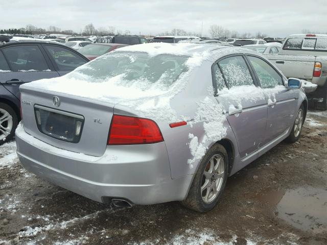 19UUA66244A028248 - 2004 ACURA TL SILVER photo 4