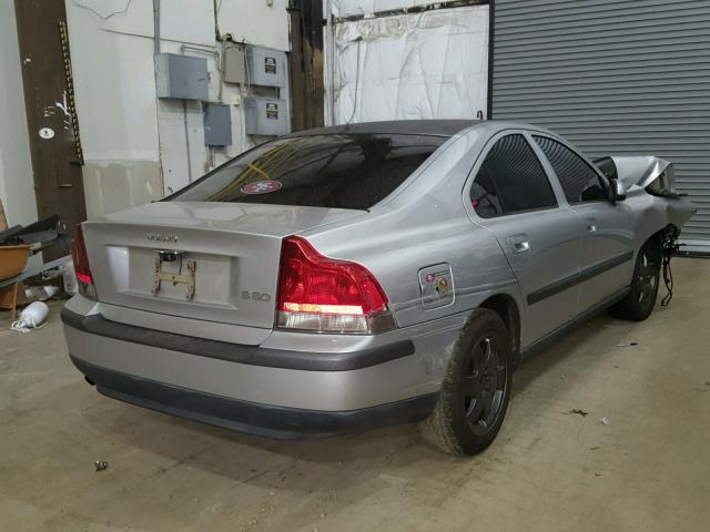 YV1RS61N512008089 - 2001 VOLVO S60 SILVER photo 4